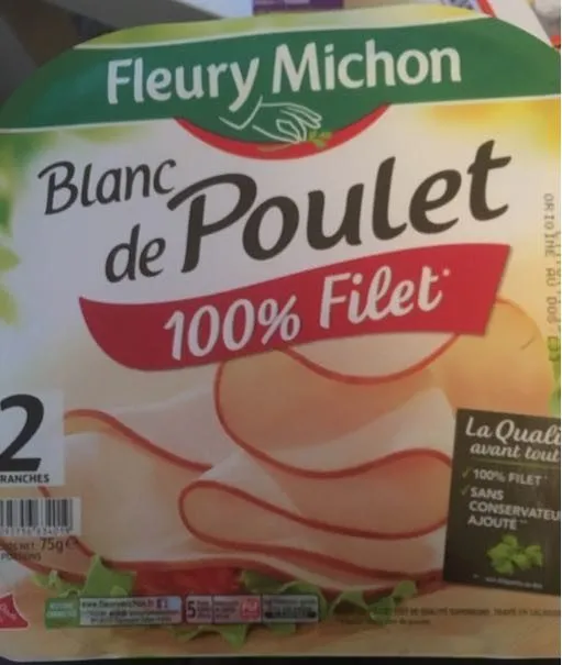 Blanc de poulet, 100% filet
