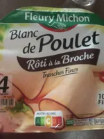 Blanc de poulet roti a la broche