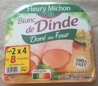 Blanc de dinde doré au four
