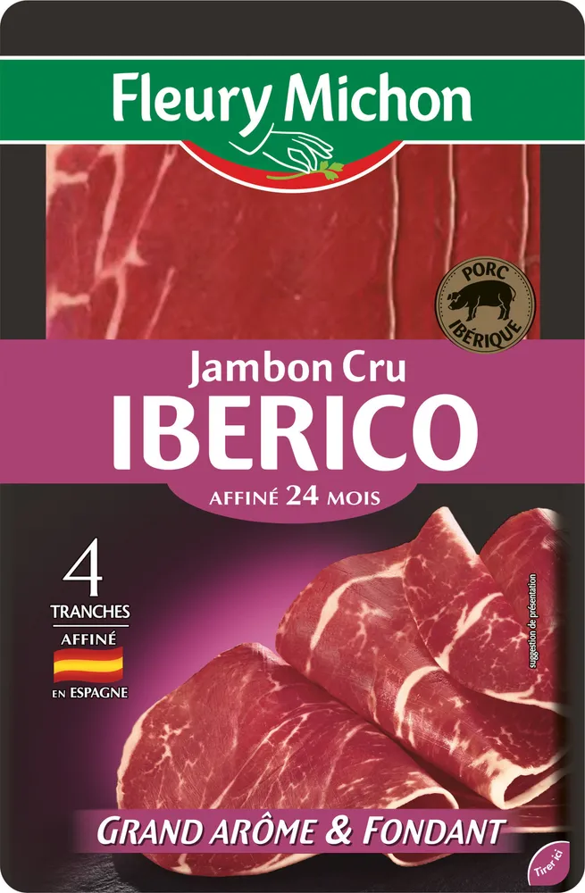 Jambon cru Iberico - 4 tr.