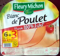 Blanc de Poulet, Viande 100 % Filet (6 Tranches + 3 Gratuites)
