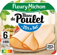 Blanc de Poulet  - 25% de sel*