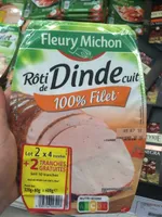 Roti de dinde cuit