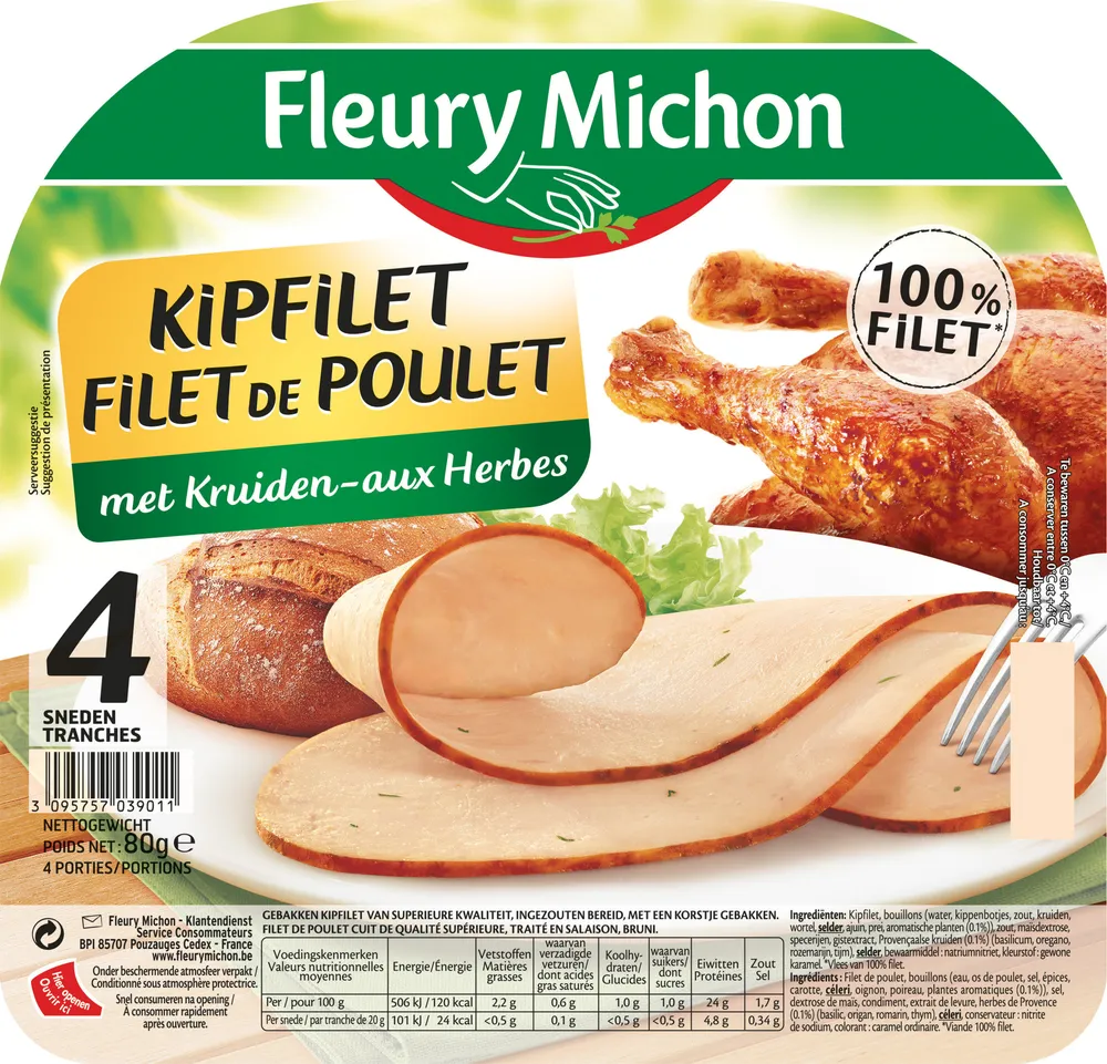 Filet de poulet aux Herbes