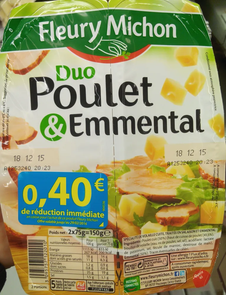 Duo de Poulet & Emmental