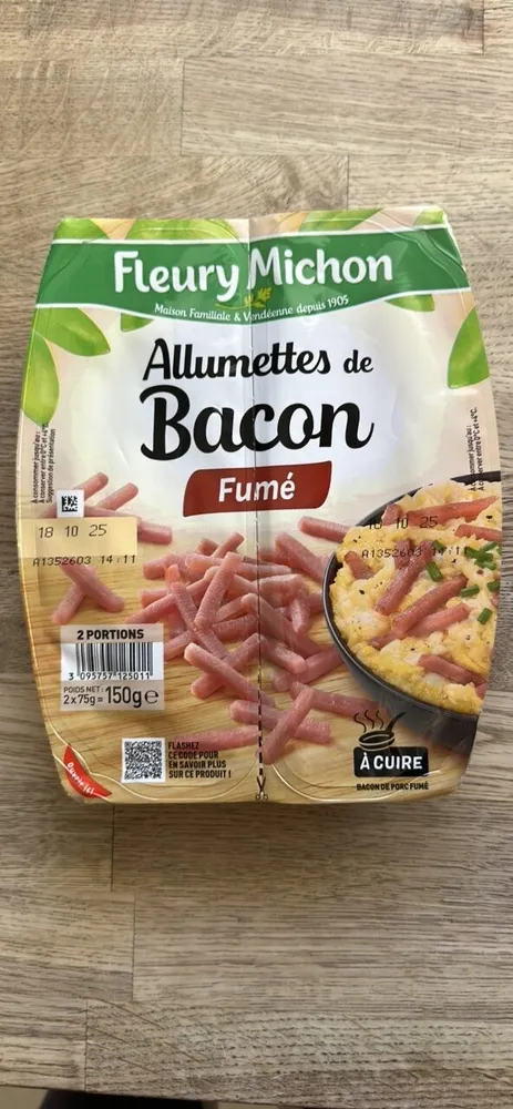 Allumettes de Bacon - Fumées