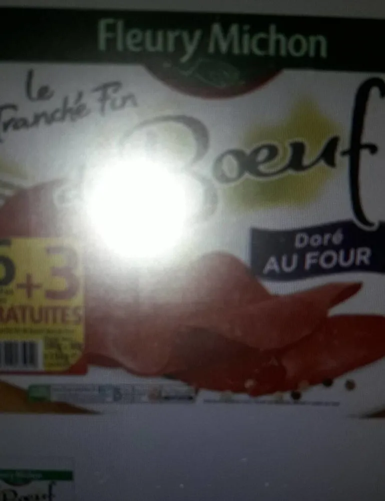 Boeuf doré au four