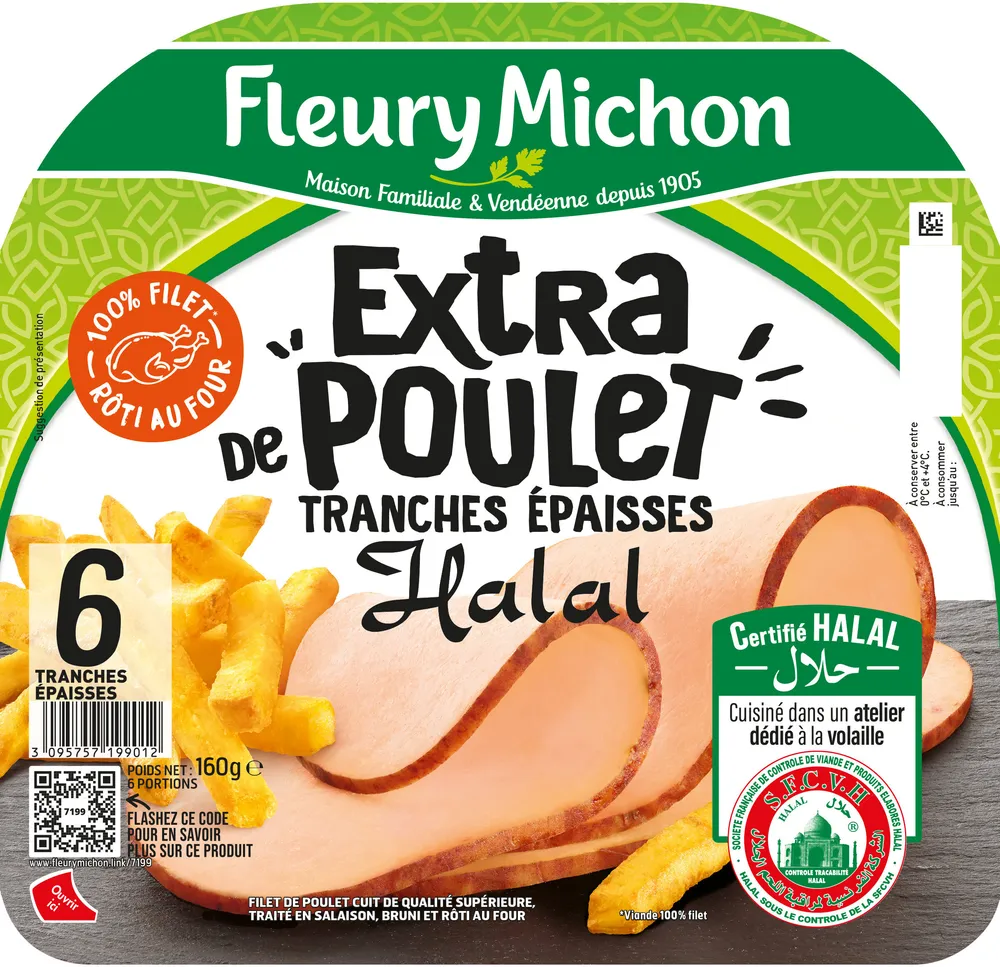 Filet de Poulet - Rôti - Halal