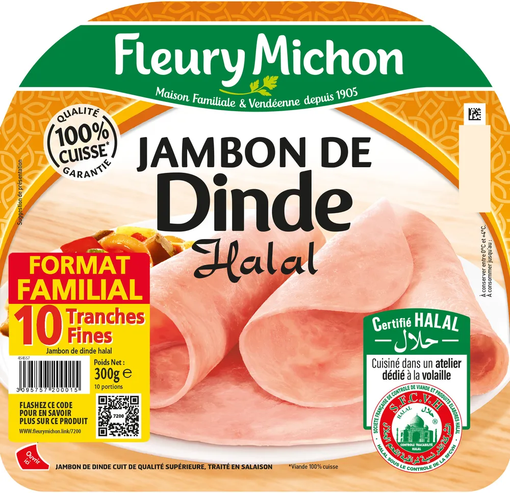 Jambon de Dinde - Halal