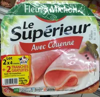 Le Supérieur avec Couenne (lot 2x4+2 tranches gratuites)