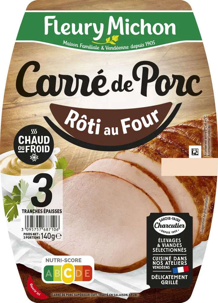 Carré de Porc - Rôti au Four