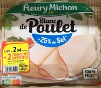 Blanc de poulet-25% de sel