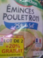Émincé poulet roti