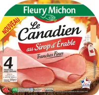 Jambon Le Canadien au sirop d'érable SC - 4tr.