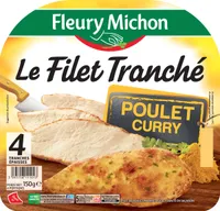 FILET TRANCHE DE POULET CURRY - 4 tr.