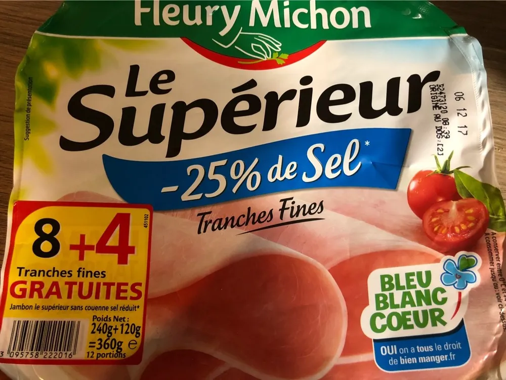 Le Supérieur -25% de Sel