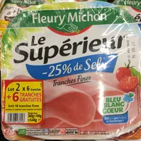 Le Supérieur -25% de Sel (lot 2x6+8 tranches)