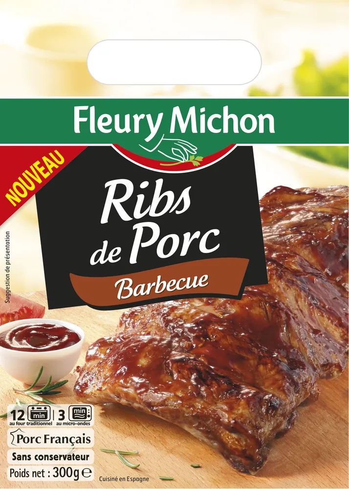 Ribs de Porc Sauce Barbecue