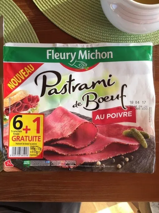 Pastrami de Boeuf au poivre