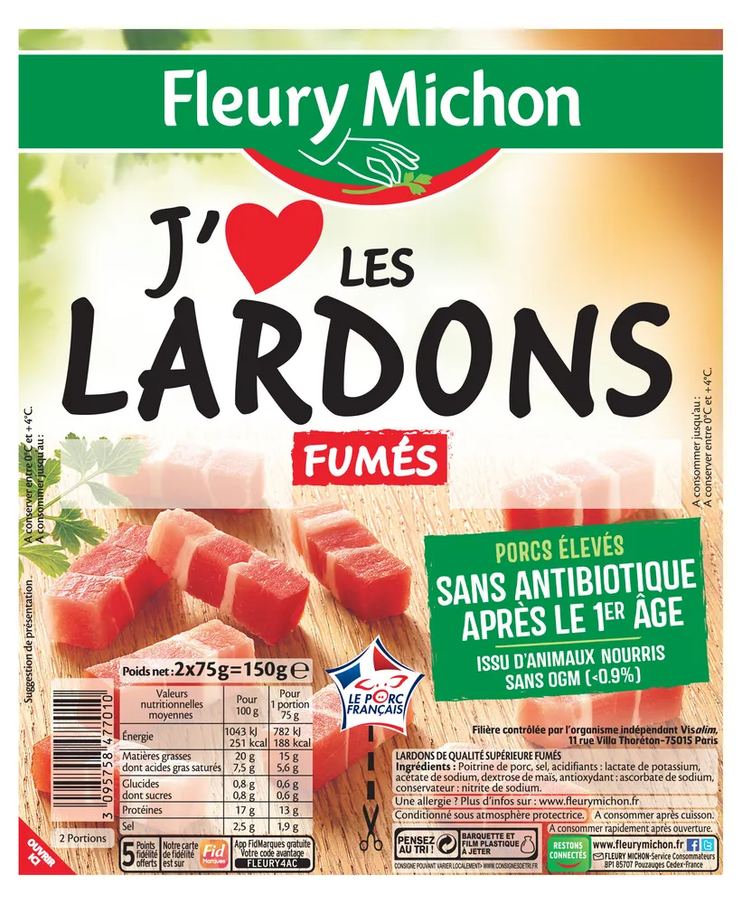 Lardons fumés