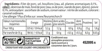 Rôti de porc cuit 100 % filet* - 6 tranches