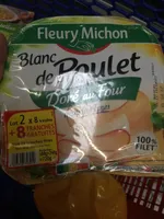 Blanc de poulet dore au four a