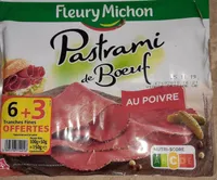 Pastrami de bœuf au poivre