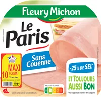 Le Paris sans couenne - 25% de Sel* -  10 tr.