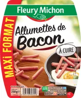 Allumettes de bacon maxi format - 250 g.