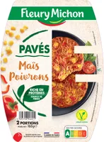 Pavés  Maïs et Poivrons