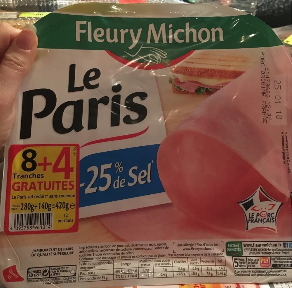 Le paris -25% de sel