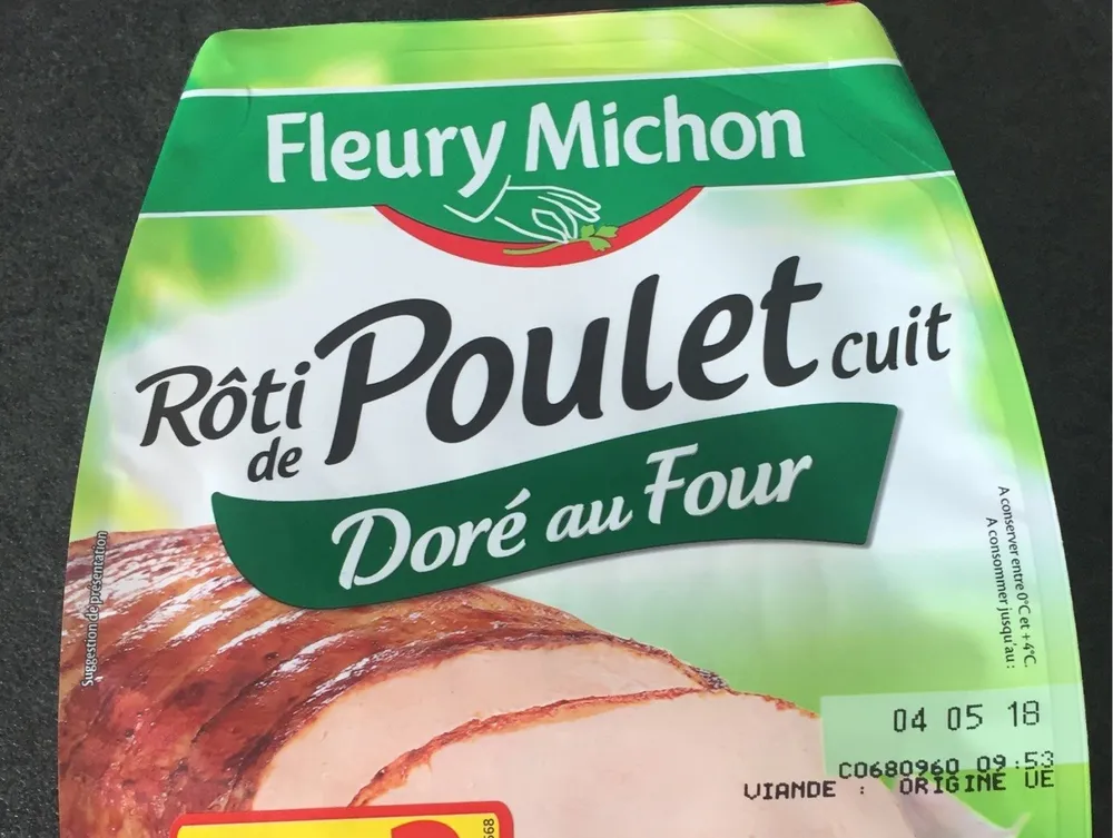 Rôti de Poulet Cuit 100% Filet