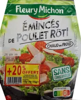 Émincé de poulet rôti
