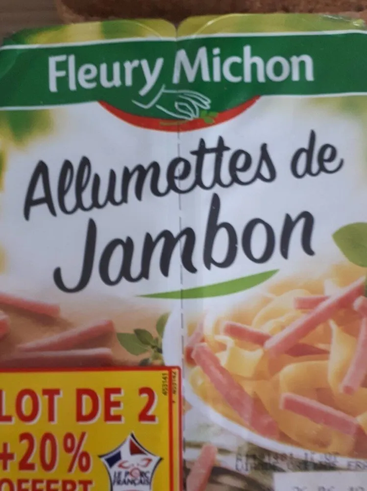 Allumettes de jambon