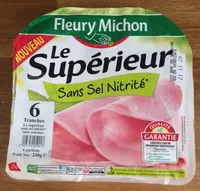 Jambon le superieur sans sel nitrité, sans couenne