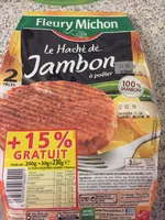 Le haché de jambon à poêler