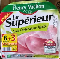 Jambon le superieur s.c. sans conservateur ajouté