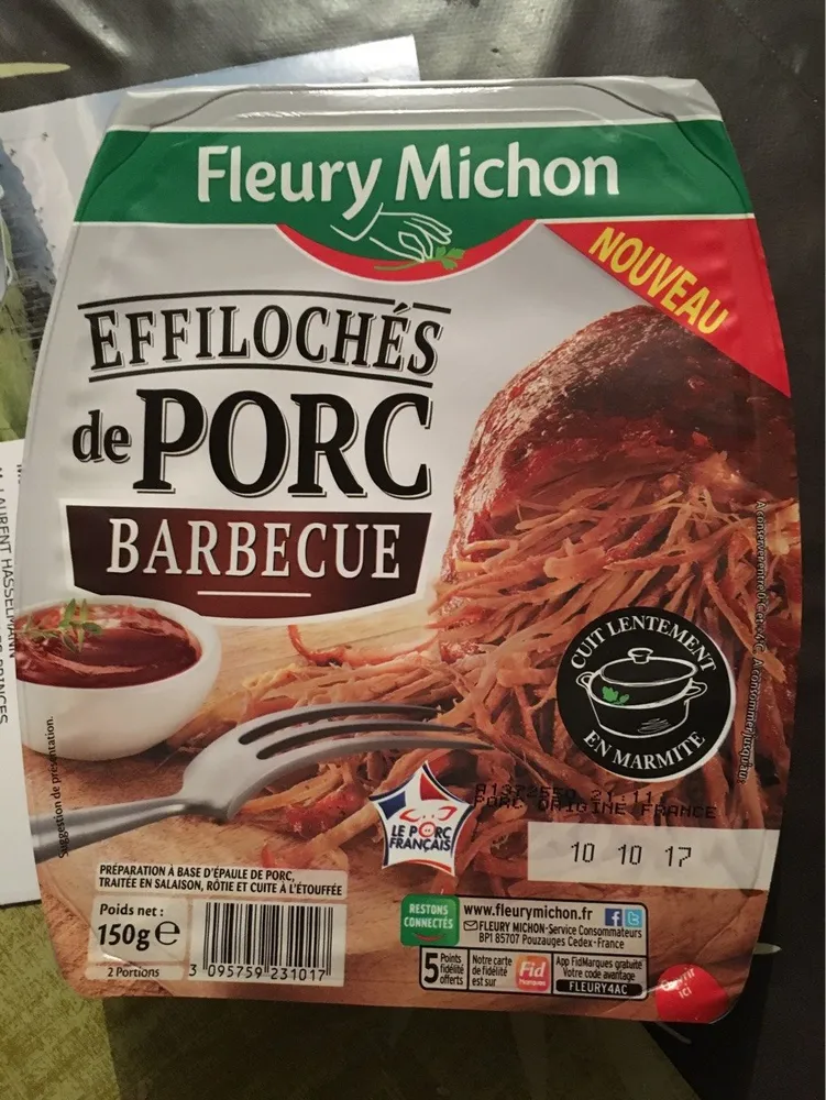 Effilochés de Porc Barbecue