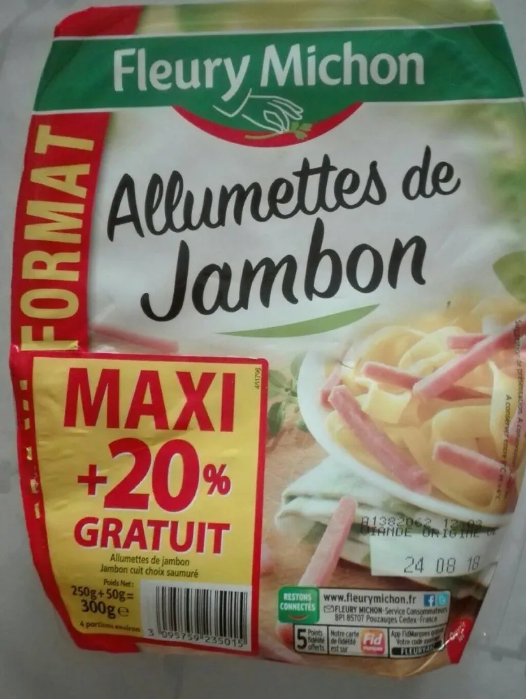 Allumettes de Jambon