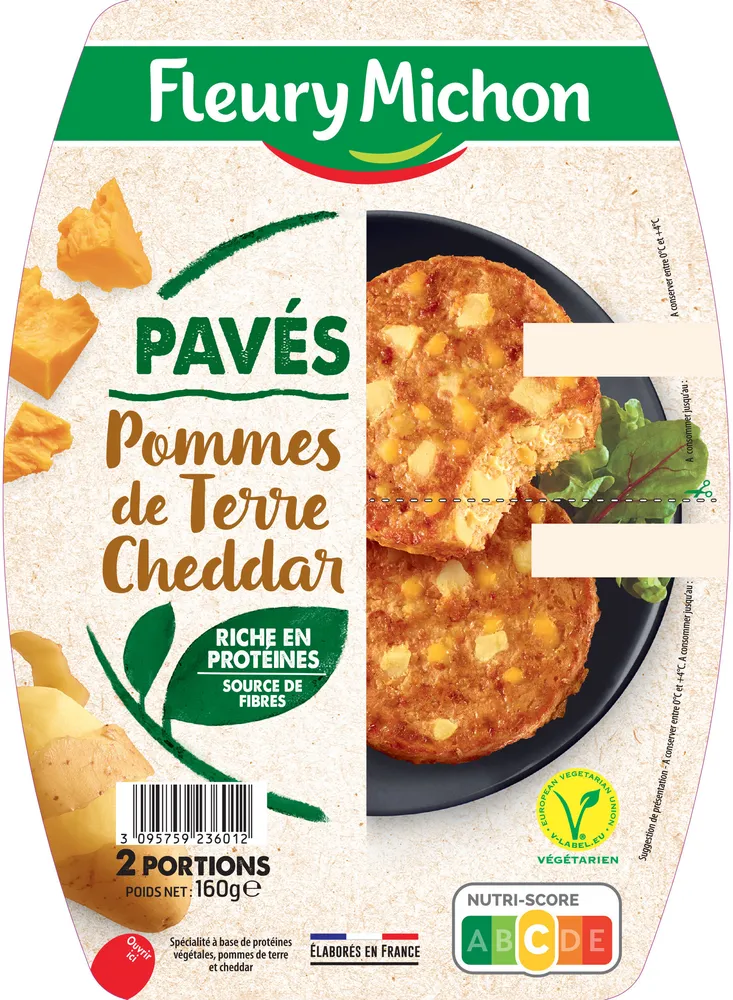 Pavés Pommes de Terres Cheddar
