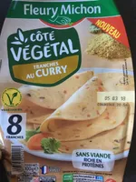 Tranches végétales curry