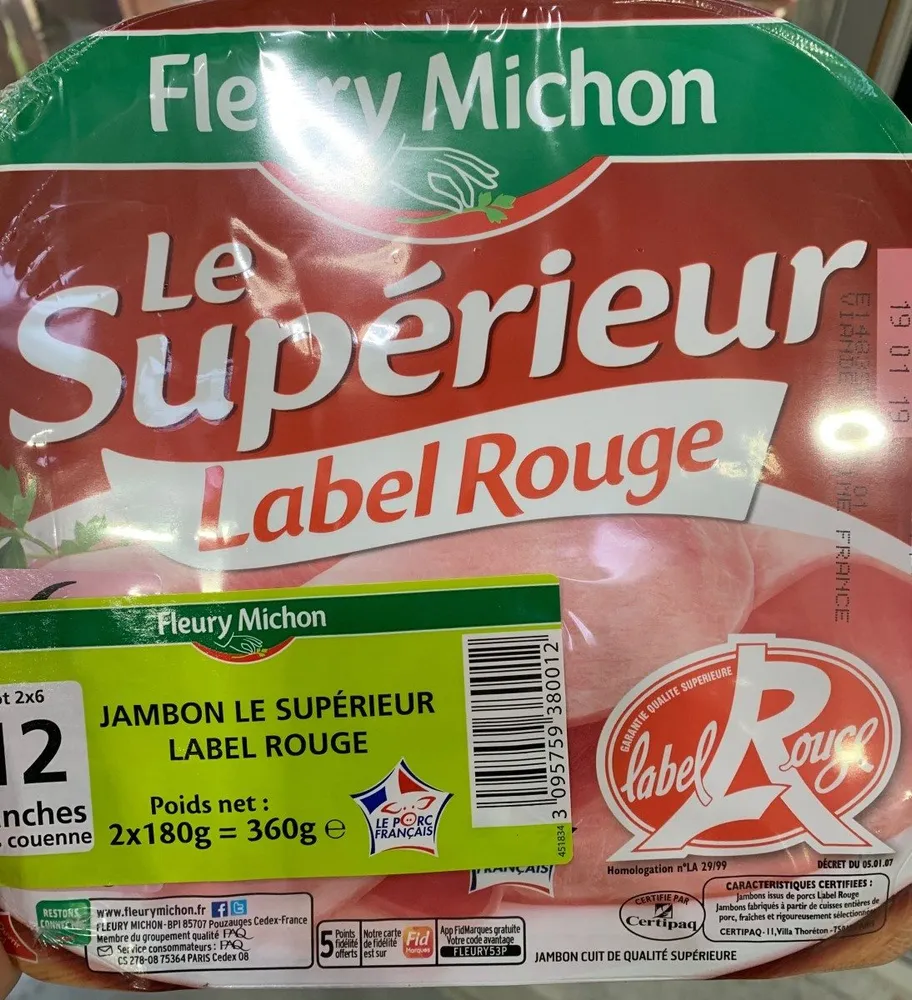 Le superieur label rouge