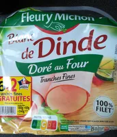 Blanc de dinde doré au four
