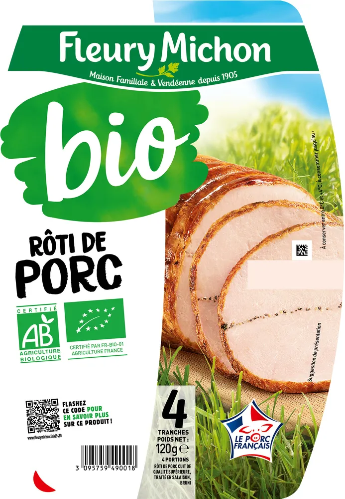Rôti de Porc - 100% Filet** - BIO