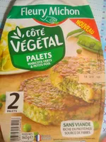 Palets haricots verts & petits pois