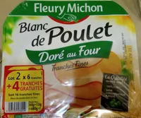 Blanc de poulet 8 tranches