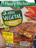 Coté vegetal palets mais poivrons