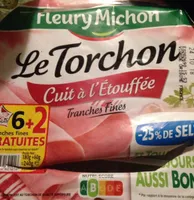 Le torchon, cuit à l'etouffee, -25% de sel