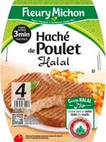 Haché de Poulet - 25% de sel - Halal