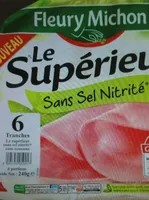 Jambon Le Supérieur sans sel nitrité 6 tranches